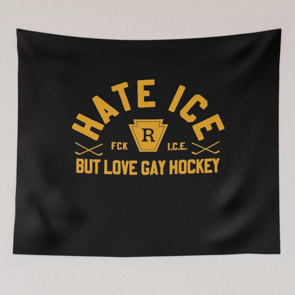Item preview, I Hate ICE but Love Gay Hockey Heated Rivalry  designed and sold by LouiseWard23.
