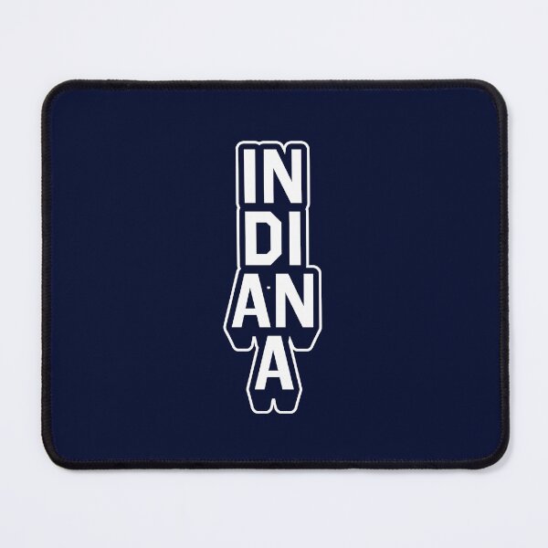Item preview, Indiana Retro Varsity - Hometown Pride & Streetwear Block Typography designed and sold by MZS Studio.