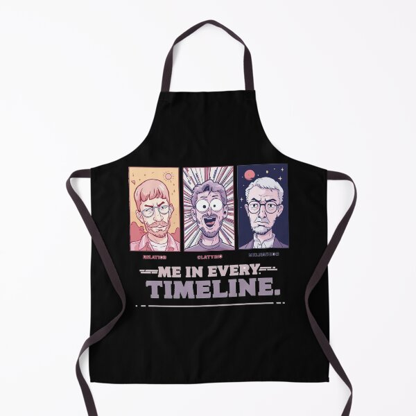 Item preview, Me In Every Timeline Funny Relatable Mood Phases Meme Design designed and sold by ConfuseLab Shop.