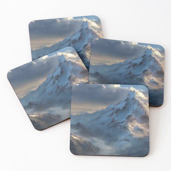 Item preview, Snow Covered Mountain Majesty designed and sold by WayOutWorks.