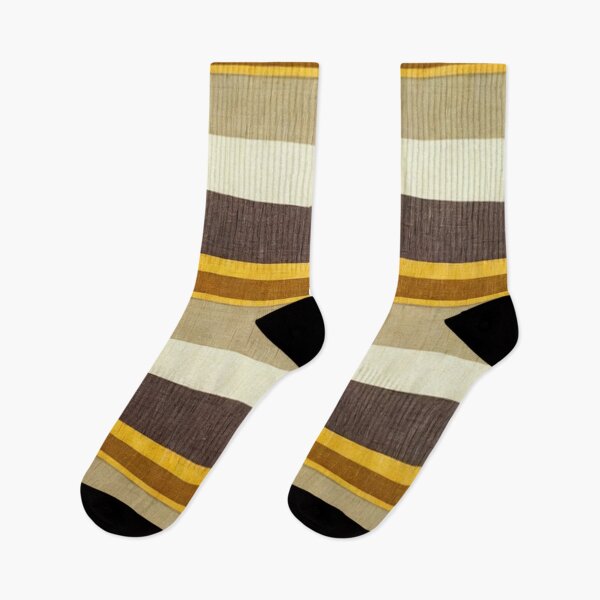 Item preview, Mustard Brown Cream Fabric Pattern designed and sold by SassyArtistry.