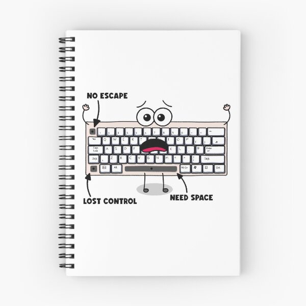 Item preview, Lost Control Keyboard Computer Meme designed and sold by pinkerverse.