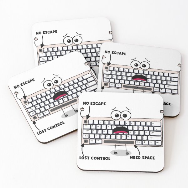 Item preview, Lost Control Keyboard Computer Meme designed and sold by pinkerverse.