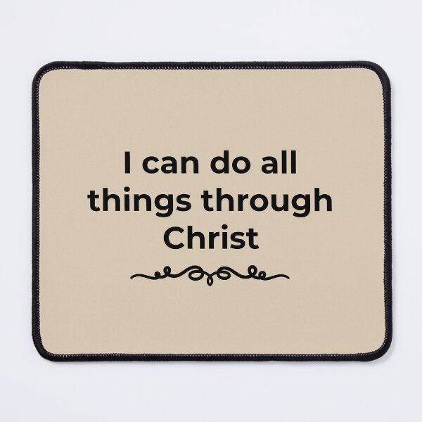 Item preview, I can do all things through Christ Faith Design designed and sold by StillTrustingCo.