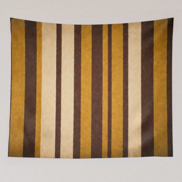 Item preview, Brown Mustard Vertical Stripe Pattern designed and sold by SassyArtistry.