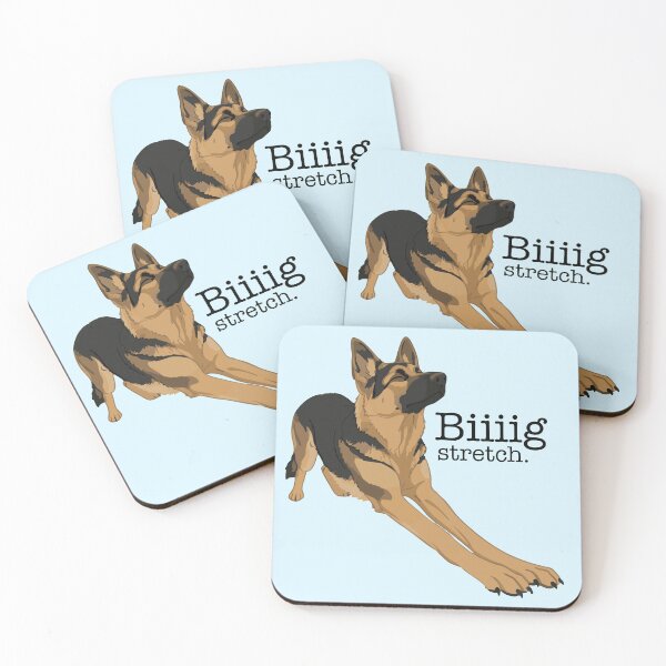 Item preview, German Shepherd Biiig Stretch designed and sold by AlyCastelluccio.