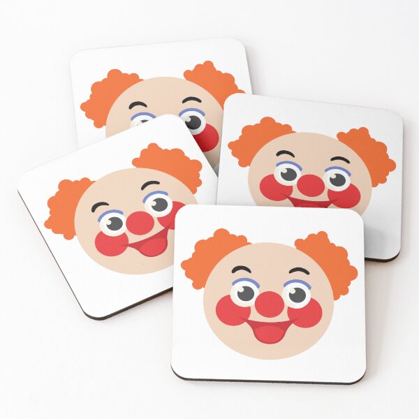 Item preview, Happy Carnival Clown Face designed and sold by risingrocket.