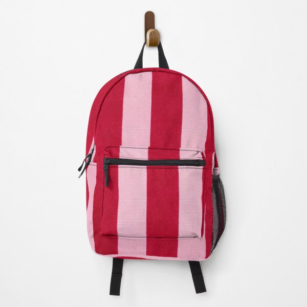 Item preview, Red Pink Vertical Stripe Pattern designed and sold by SassyArtistry.