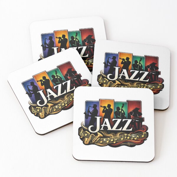 Item preview, Jazz Silhouettes in Rainbow designed and sold by lorand-designs.
