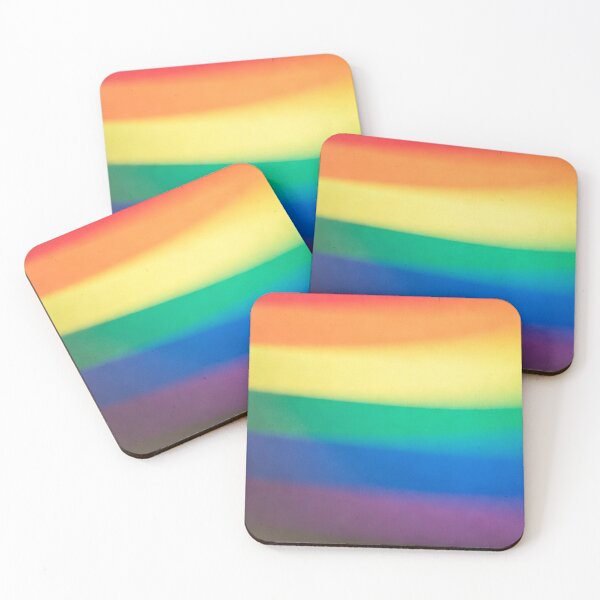 Item preview, Soft Rainbow Gradient Stripe Pattern designed and sold by SassyArtistry.