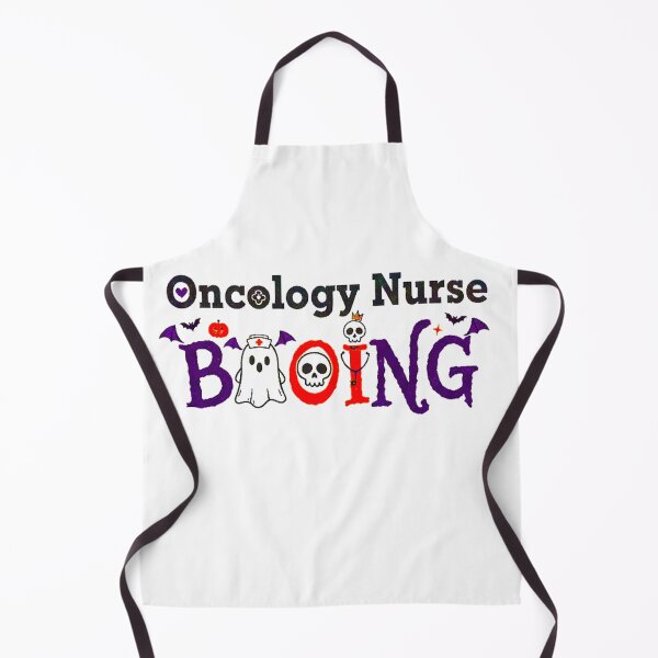 Item preview, Oncology Nurse Booing Halloween T-Shirt - Cute Nurse Ghost & Skull Design - Spooky Nursing Profession Shirt - Oncology Department Gift designed and sold by Tamer ⭐⭐⭐⭐⭐.