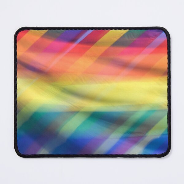 Item preview, Blurred Diagonal Rainbow Stripe Pattern designed and sold by SassyArtistry.
