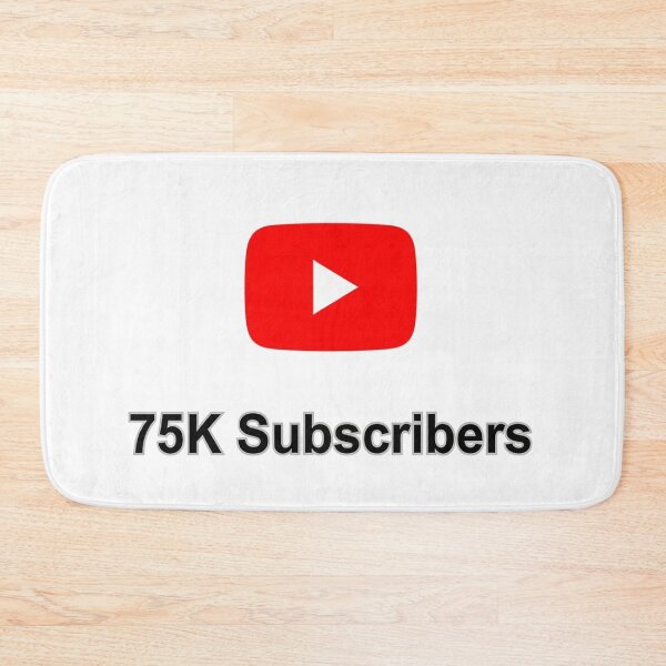 Item preview, 75K Youtube Subscribers designed and sold by MoolokaiApperal.