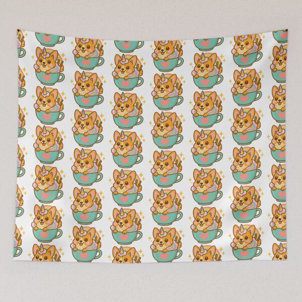 Artikelvorschau, Niedlicher Kawaii-Corgi, Ramen-Schüssel-Corgi, Kawaii-Corgi entworfen und verkauft von graphic-genie.