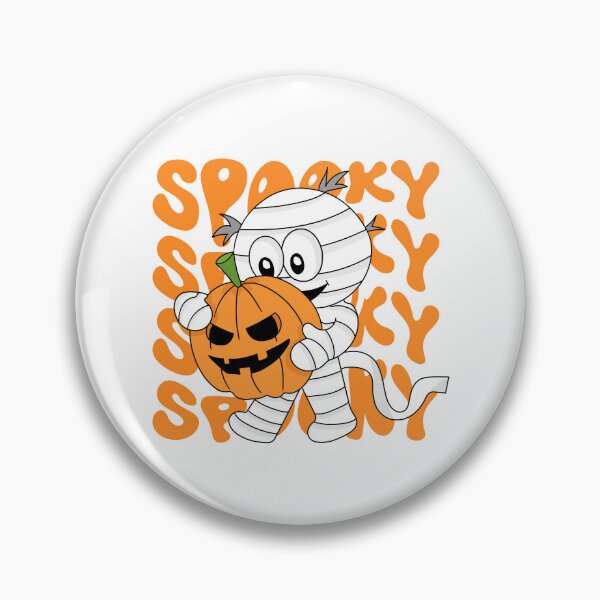 Item preview, Spooky Spooky Spooky Mummy Pumpkin Cute Halloween Design designed and sold by Electromartprint.