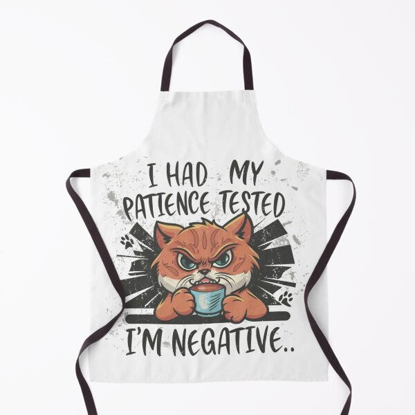 Item preview, I Had My Patience Tested I'm Negative designed and sold by MoolokaiApperal.