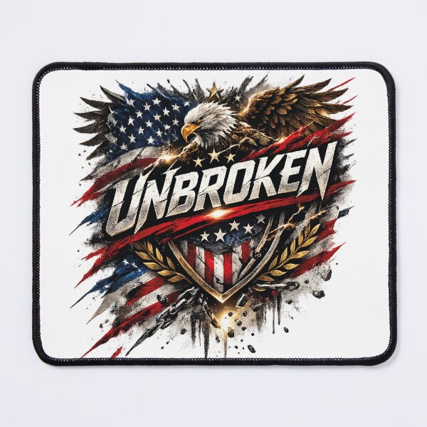 Item preview, Unbroken – American Fight T-Shirt & more Patriotic Eagle Design designed and sold by IMPACT MODE.