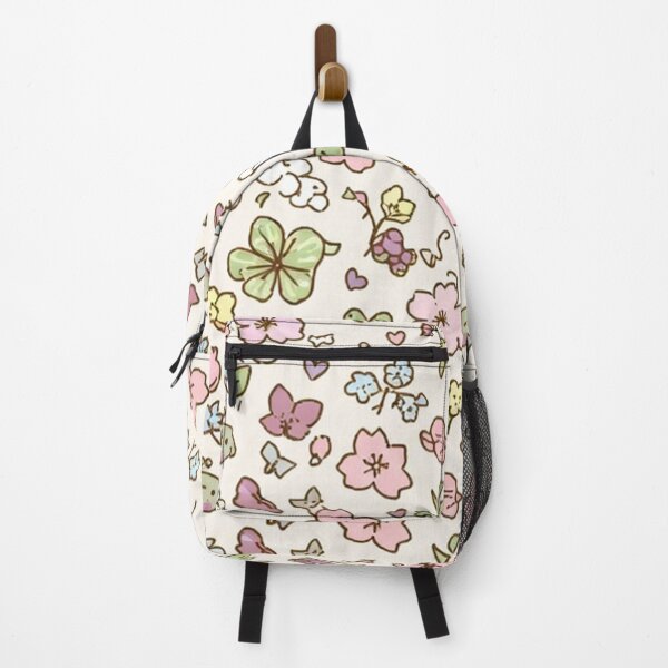 Item preview, Cute Spring Floral Character Pattern designed and sold by SassyArtistry.