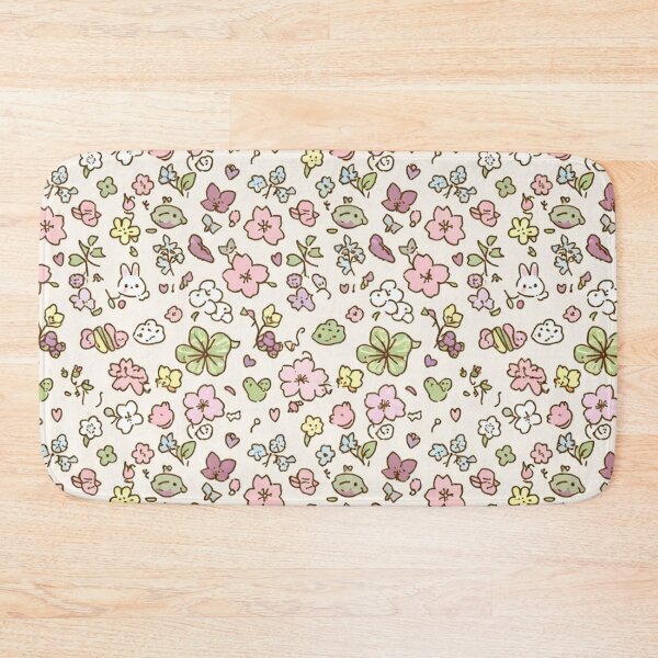Item preview, Cute Spring Floral Character Pattern designed and sold by SassyArtistry.