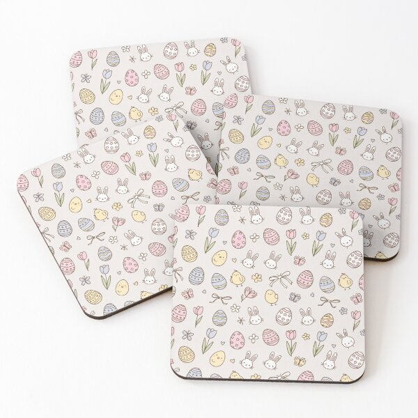 Item preview, Cute Easter Bunny Pattern designed and sold by SassyArtistry.
