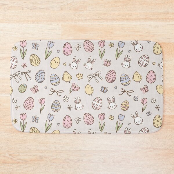Item preview, Cute Easter Bunny Pattern designed and sold by SassyArtistry.