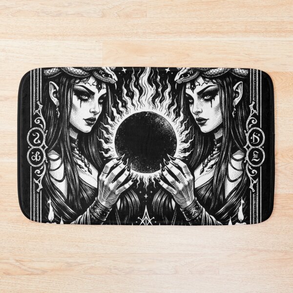 Item preview, Serpent Crown Eclipse Priestess – Dark Occult Tarot Shirt designed and sold by wanado.