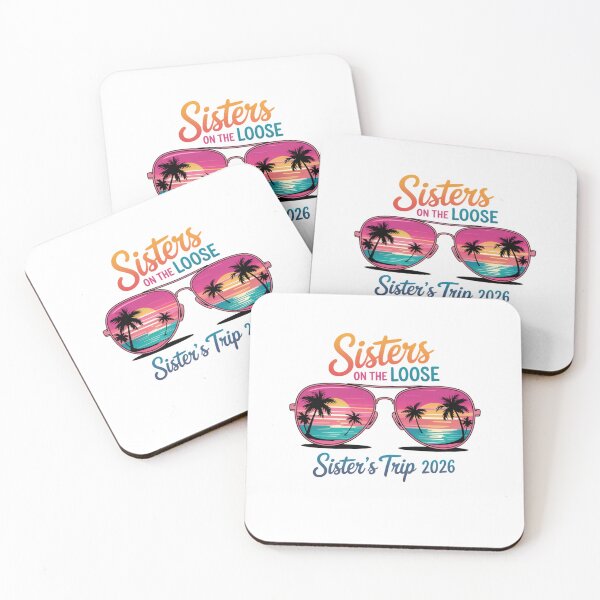 Item preview, Sisters On The Loose Sister's Trip 2026 Vacation Getaway designed and sold by CORJIDOG-ART.