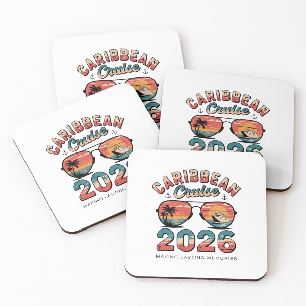 Item preview, Caribbean Cruise 2026 Making Lasting Memories designed and sold by CORJIDOG-ART.