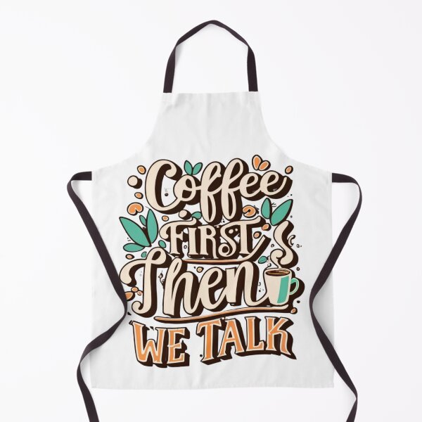 Item preview, Coffee First Then we Talk designed and sold by MoolokaiApperal.
