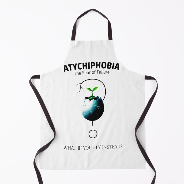 Item preview, Atychiphobia Sticker - Fear of Failure Mental Health Decal - Growth Mindset Sprout Illustration - Psychology Awareness Sticker - Inspirational "What If You Fly" Vinyl Decal designed and sold by Tamer ⭐⭐⭐⭐⭐.