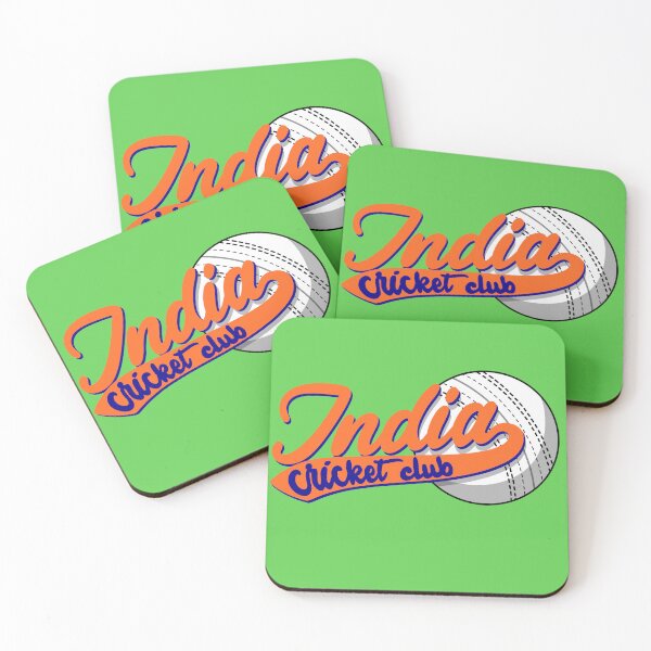 Item preview, India Cricket Club Vintage Logo Design designed and sold by pinkerverse.