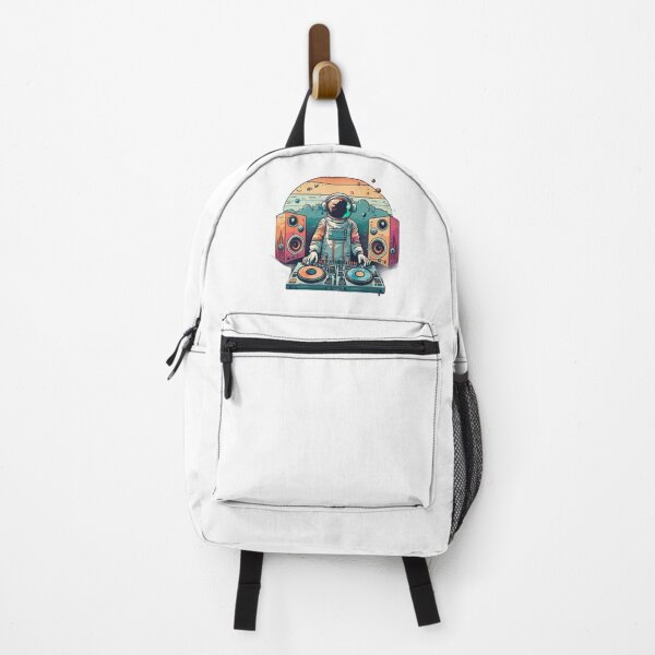 Item preview, Retro Sunset Astronaut DJ designed and sold by MoolokaiApperal.