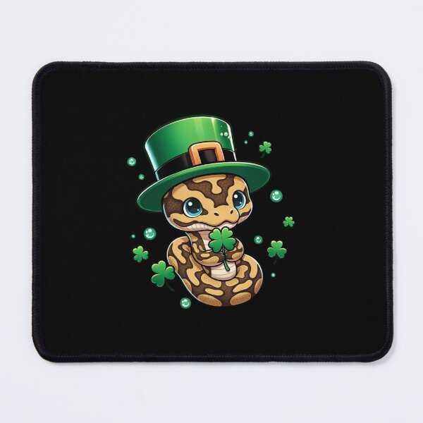 Item preview, Lucky Ball Python St Patricks Day Leprechaun Hat designed and sold by CORJIDOG-ART.