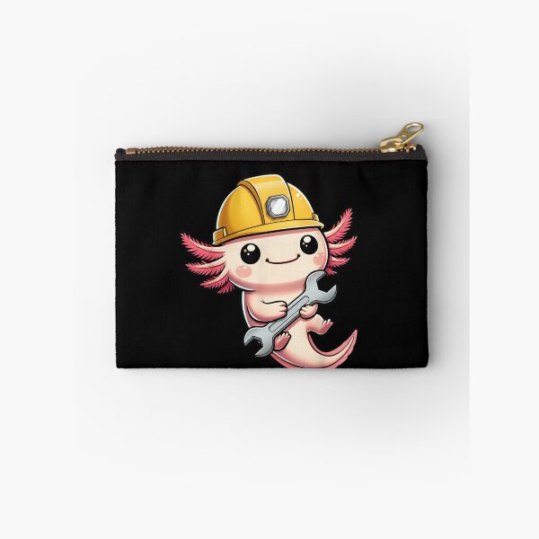 Item preview, Cute Axolotl Mechanic Hard Hat Wrench Animal Lover designed and sold by CORJIDOG-ART.