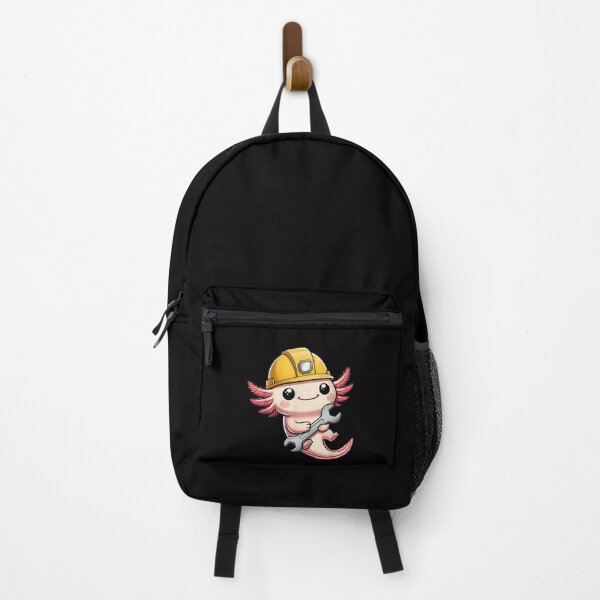 Item preview, Cute Axolotl Mechanic Hard Hat Wrench Animal Lover designed and sold by CORJIDOG-ART.