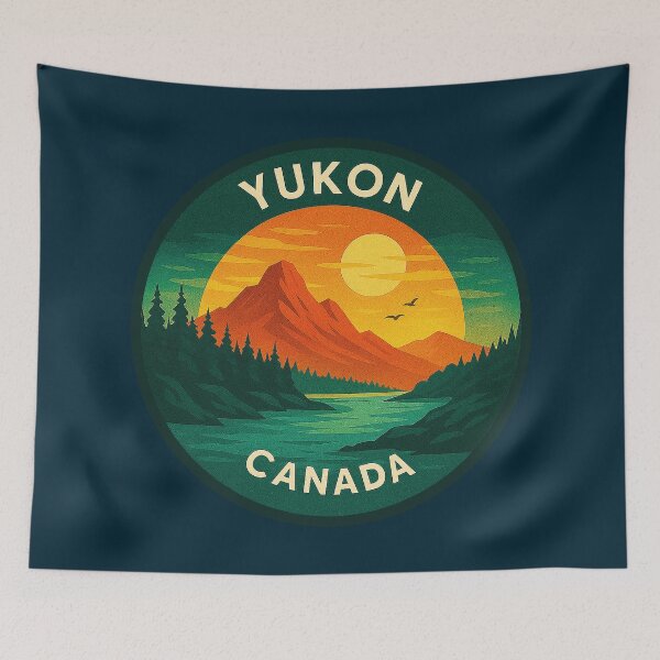 Item preview, Yukon Canada Vintage Travel  designed and sold by Thistle-TShop.