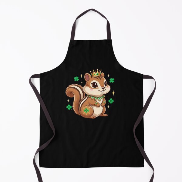 Item preview, Lucky King Chipmunk St Patricks Day designed and sold by CORJIDOG-ART.