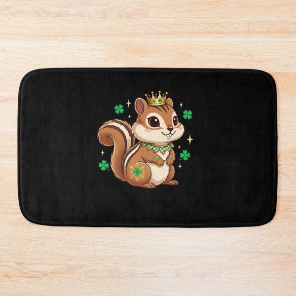 Item preview, Lucky King Chipmunk St Patricks Day designed and sold by CORJIDOG-ART.