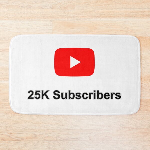 Item preview, 25K Youtube Subscribers designed and sold by MoolokaiApperal.