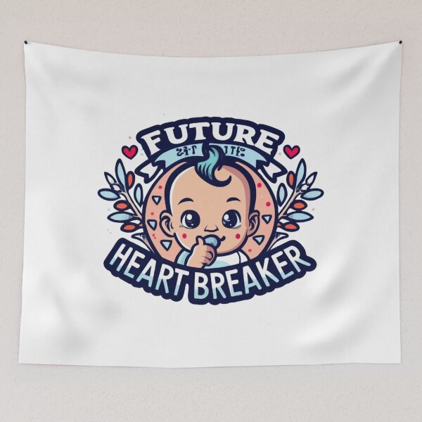Item preview, Future Heartbreaker Baby Boy designed and sold by MoolokaiApperal.