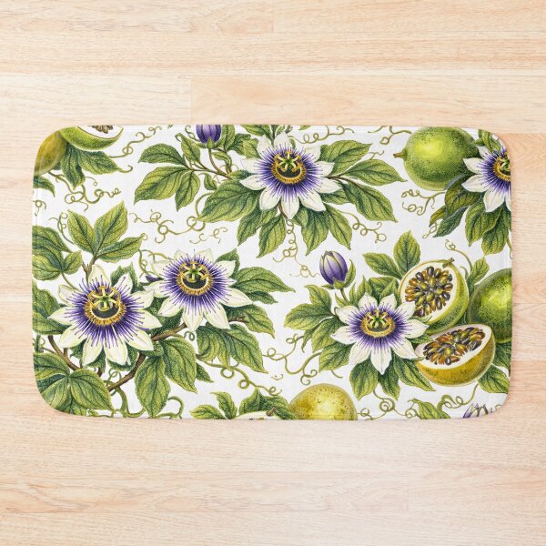 Item preview, Passion Fruit Flower Illustration designed and sold by Yanay Designs.