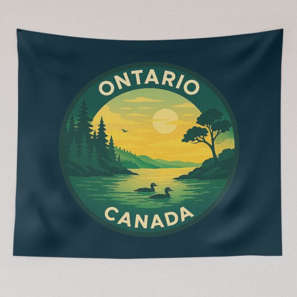 Artikelvorschau, Ontario Kanada Vintage Reisen entworfen und verkauft von Thistle-TShop.