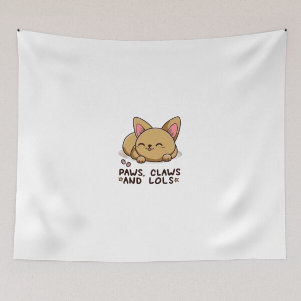 Item preview, Purrrrfect Paws With Claws And LOLs Cat  designed and sold by MoolokaiApperal.