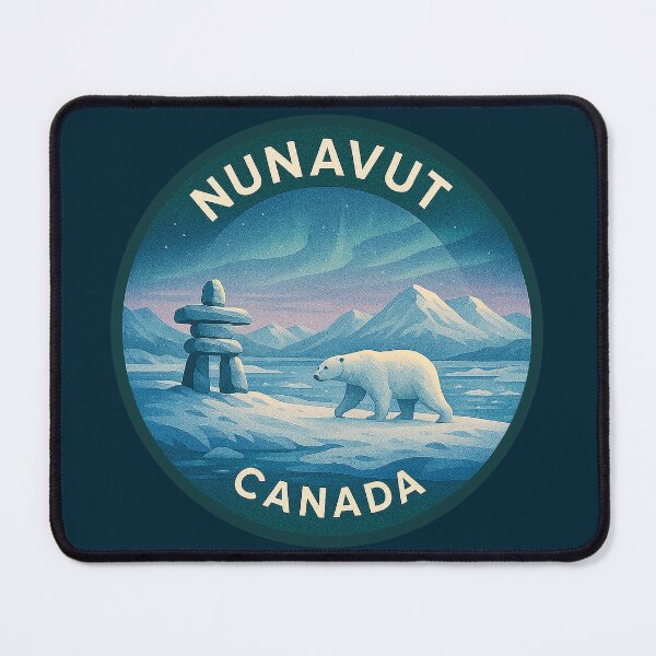 Item preview, Nunavut Canada Vintage Travel designed and sold by Thistle-TShop.