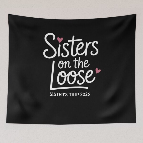 Item preview, Sisters On The Loose Sister's Trip 2026 Matching Family designed and sold by CORJIDOG-ART.