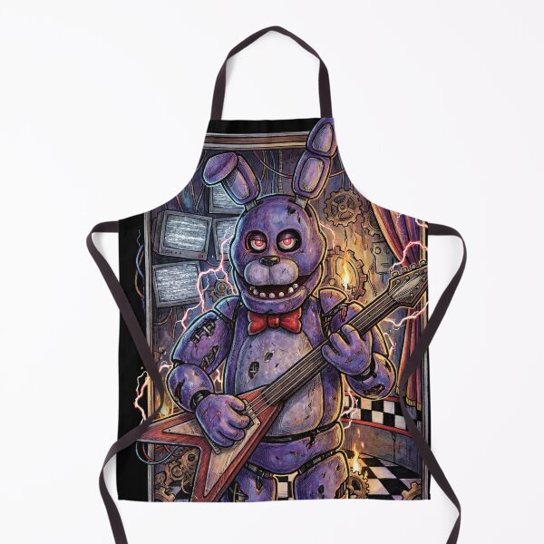Item preview, Classic Bonnie Red Bowtie FNAF Fan Art designed and sold by Senpaiwaves.