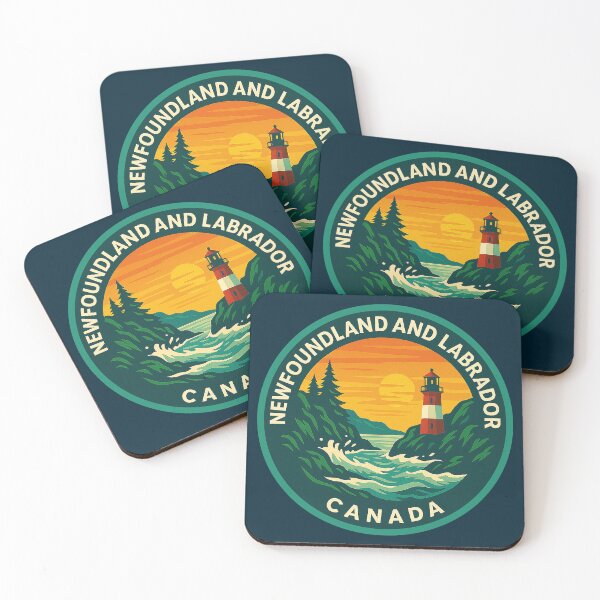 Item preview, Newfoundland and Labrador Canada Vintage Travel  designed and sold by Thistle-TShop.