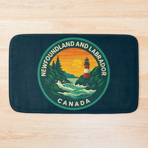Item preview, Newfoundland and Labrador Canada Vintage Travel  designed and sold by Thistle-TShop.