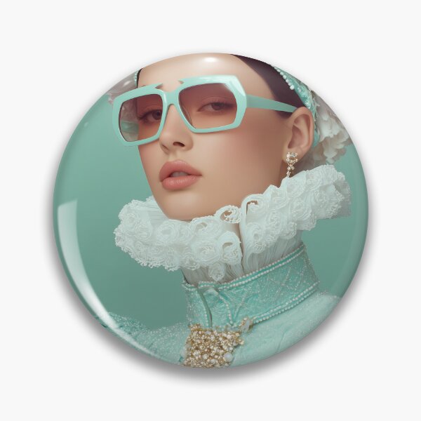 Item preview, Modern Renaissance Royal Portrait – Mint Couture Fashion Art designed and sold by Mindrender.