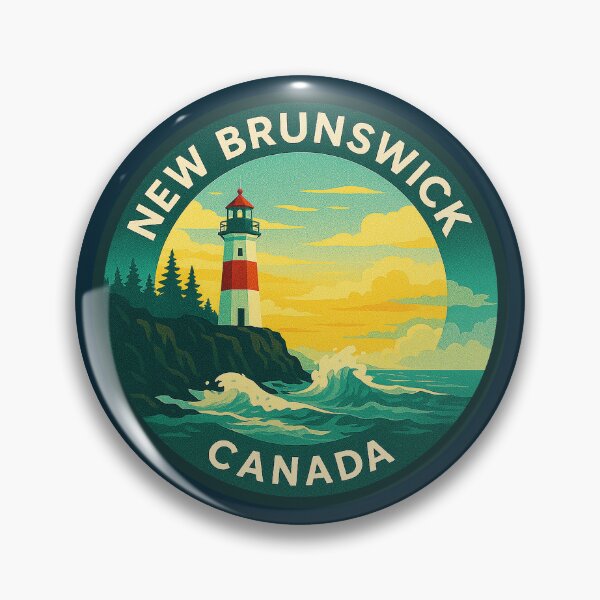 Item preview, New Brunswick Canada Vintage Travel  designed and sold by Thistle-TShop.